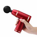 Mini Percussion Massage Gun — Red